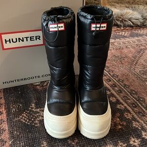 Hunter for Free People Season Pass Boots Size 7